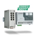 These switches from Phoenix Contact are among the products that members of PI design for Profinet.
