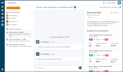 A key component of the AWS Supply Chain app is its ability to enable collaboration among users to optimize supply chain operations. A key component of the AWS Supply Chain app is its ability to enable collaboration among users to optimize supply chain operations.