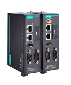 The Moxa AIG-100 series of industrial-grade gateways. Source: Moxa The Moxa AIG-100 series of industrial-grade gateways. Source: Moxa