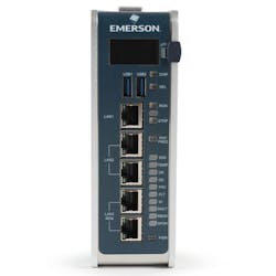 The RX3i CPL410 PAC from Emerson features a single control engine and a universal programming environment to provide application portability across multiple hardware platforms. The RX3i CPL410 PAC from Emerson features a single control engine and a universal programming environment to provide application portability across multiple hardware platforms.