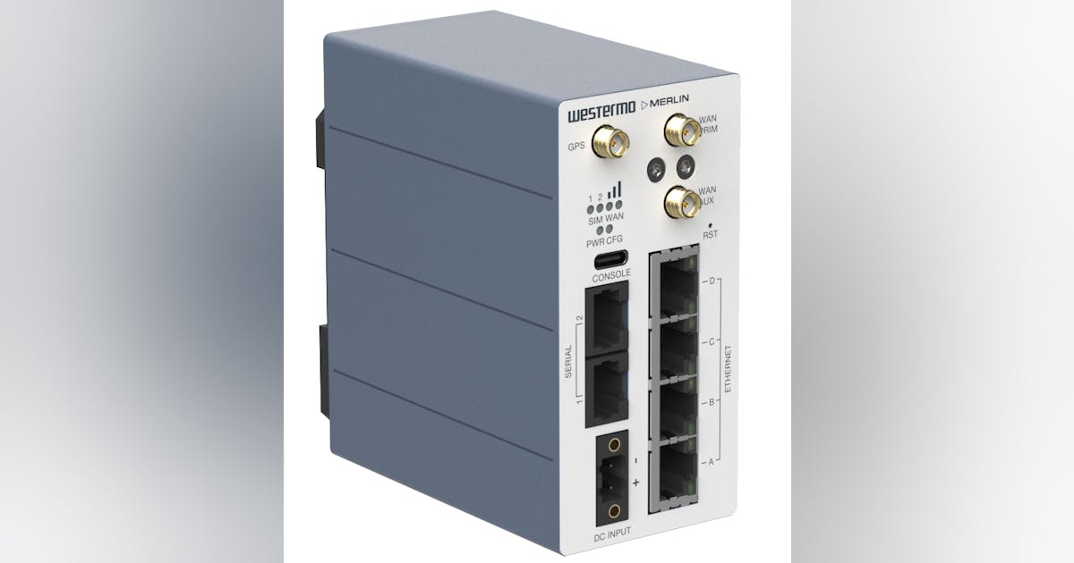 Merlin Rugged LTE Cat 4 Industrial Wireless Routers | Automation World