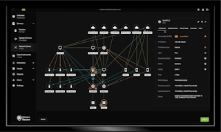 Dashboard map of Mission Secure&rsquo;s Sentinel 5.0 platform, which includes the ability to allow or block connections to cyber-physical systems based on conditions such as process variables, asset vulnerability score, patch status, user profile, or time of day.