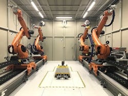 Realtime Robotics robot motion planning and control software RapidPlan in use within the BMW Group. Source: Business Wire.