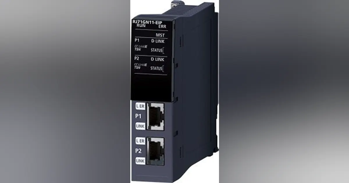 iQ-R Series CC-Link IE TSN Plus module | Automation World