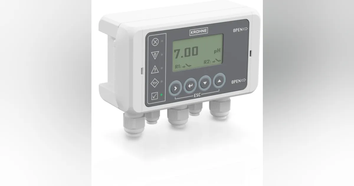 Powered Control Device Krohne Loop-Powered Control Unit | Automation World