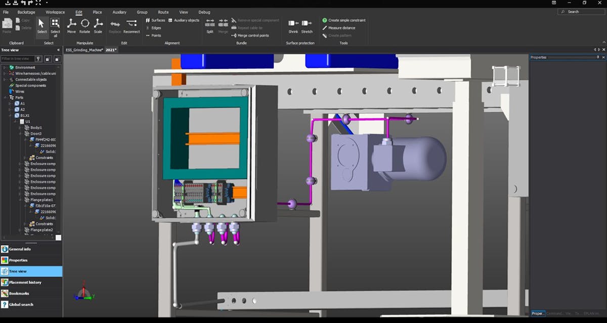 Using Digital Twins for Machine Cabling | Automation World