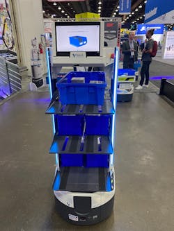 Zebra Technologies' FlexShelf improves picking operation accuracy by guiding associates to the correct SKU and bin location. Zebra Technologies' FlexShelf improves picking operation accuracy by guiding associates to the correct SKU and bin location.