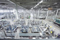 Nearly every truck cab is customized to order at Scania’s assembly plant in Oskarshamn, Sweden. Nearly every truck cab is customized to order at Scania’s assembly plant in Oskarshamn, Sweden.