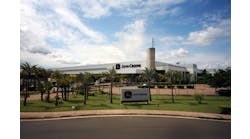 John Deere&apos;s Campinas, S&atilde;o Paulo, Brazil parts logistics facility.