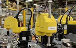 Fanuc’s SR Series SCARA robot. Source: Fanuc Fanuc’s SR Series SCARA robot. Source: Fanuc
