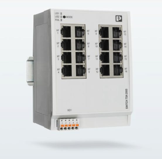 The managed 2300 series TSN switches from Phoenix Contact support the Profinet TSN profile.