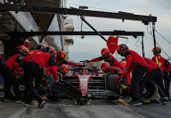 Formula One team Scuderia Ferrari. Formula One team Scuderia Ferrari.