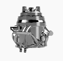 An aerospace part produced using DMLS. An aerospace part produced using DMLS.