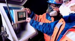 Agnico Eagle personnel analyze readings from Endress+Hauser’s Liquiline CM442 transmitter. Source: Endress+Hauser Agnico Eagle personnel analyze readings from Endress+Hauser’s Liquiline CM442 transmitter. Source: Endress+Hauser
