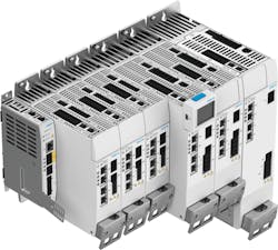 Festo's CMMT MP multi-protocol servo drive. Festo's CMMT MP multi-protocol servo drive.