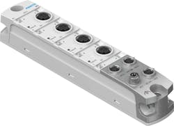 Festo's IO-Link master for use with its CPX-AP line of I/O. Festo's IO-Link master for use with its CPX-AP line of I/O.