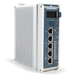 Emerson's RX3i CPL410 edge controller. Emerson's RX3i CPL410 edge controller.