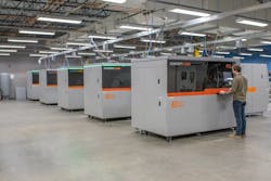 Protolabs installed 25 GE Concept Laser M and M2 series machines for DMLS in 2019. Protolabs installed 25 GE Concept Laser M and M2 series machines for DMLS in 2019.