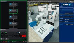 Screenshot of Schunk&apos;s Automation Explorer interface incorporating Ready Robotics ForgeOS.