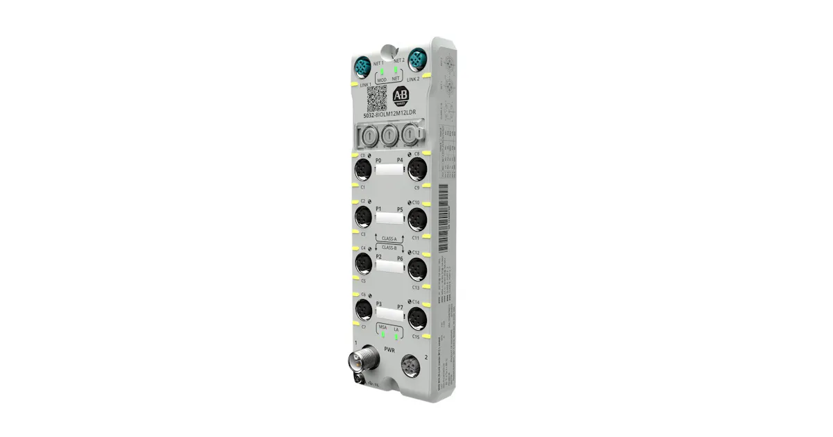 Rockwell Automation ArmorBlock On-Machine I/O with IO-Link Technology ...