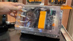 An example of Weidmüller's private label, configurable Codesys-based control platform—which can run u-OS—built and tested in an IP65-rated enclosure. An example of Weidmüller's private label, configurable Codesys-based control platform—which can run u-OS—built and tested in an IP65-rated enclosure.