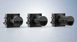 Beckhoff's new cameras feature flexible mounting options, a bandwidth of up to 2.5 Gbit/s and are tailored to industrial PCs. Beckhoff's new cameras feature flexible mounting options, a bandwidth of up to 2.5 Gbit/s and are tailored to industrial PCs.