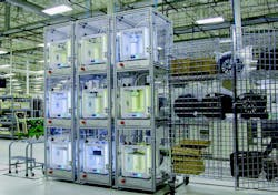 3D printers at Jabil’s Auburn Hills, Mich., facility. 3D printers at Jabil’s Auburn Hills, Mich., facility.