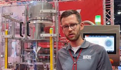 Arne Valentin, machine automation technology manager at SEW Eurodrive, explains the company’s range of automation technologies for machine building based around its StarterSet packages. Arne Valentin, machine automation technology manager at SEW Eurodrive, explains the company’s range of automation technologies for machine building based around its StarterSet packages.