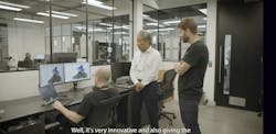 Dr. Masahiko Mori, chairman of DMG Mori (a global supplier of metal-cutting machine tools for turning, milling and grinding as well as additive manufacturing) visits CloudNC to learn about CAM Assist.