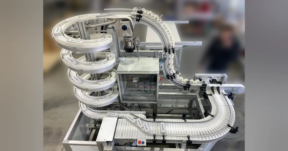 Bosch Modular Bosch Rexroth VariFlow Compact Modular Spiral Transport System ...