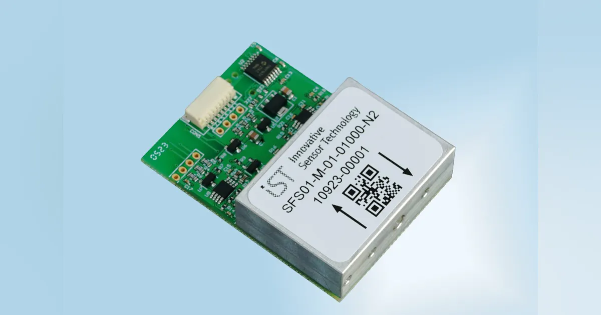 Innovative Sensor Technology Continuous Gas Flow Monitoring Module ...
