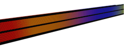 Figure 1. Diagonal graduation tracks. Source: Heidenhain Figure 1. Diagonal graduation tracks. Source: Heidenhain