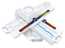 Figure 3. How a Multi-DOF detects errors in a secondary axis. Source: Heidenhain Figure 3. How a Multi-DOF detects errors in a secondary axis. Source: Heidenhain