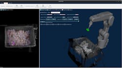 A pre-deployment simulation environment ensures that the combination of robot, gripper, objects and operating environment will perform as expected. A pre-deployment simulation environment ensures that the combination of robot, gripper, objects and operating environment will perform as expected.
