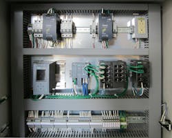 An inside look at the main control panel developed by Wesco featuring Siemens automation technologies. An inside look at the main control panel developed by Wesco featuring Siemens automation technologies.