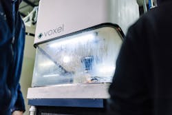 While Voxel’s original PECM system didn’t support the volumes needed to scale, it continues to serve as a valuable tool for proof of concept or smaller product runs. While Voxel’s original PECM system didn’t support the volumes needed to scale, it continues to serve as a valuable tool for proof of concept or smaller product runs.