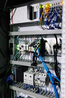 The robot-equipped PECM production line leverages a range of PC-based control, TwinSAFE functional safety and EtherCAT networking solutions from Beckhoff. (© Beckhoff, 2024) The robot-equipped PECM production line leverages a range of PC-based control, TwinSAFE functional safety and EtherCAT networking solutions from Beckhoff. (© Beckhoff, 2024)