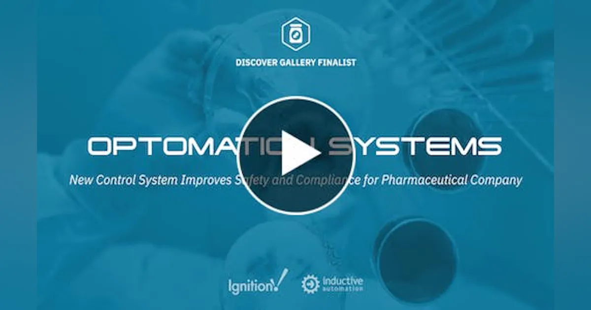 New Control System Improves Safety And Compliance For Pharmaceutical ...