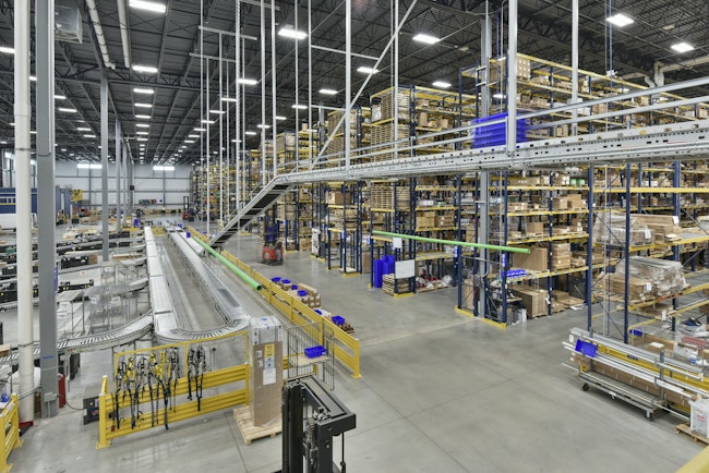 Werner Electric’s 200,000-square-foot warehouse contains 30,000 individual SKUs. Source: Werner Electric.