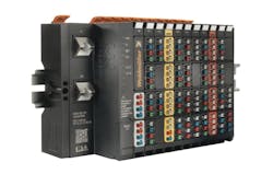 The u-remote remote I/O system. Source: Weidmüller The u-remote remote I/O system. Source: Weidmüller