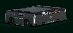 Movu’s escala autonomous mobile robots have a 50 kg payload capacity. Movu’s escala autonomous mobile robots have a 50 kg payload capacity.