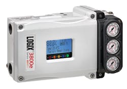 Flowserve’s Logix 3800 Series digital positioners. Flowserve’s Logix 3800 Series digital positioners.
