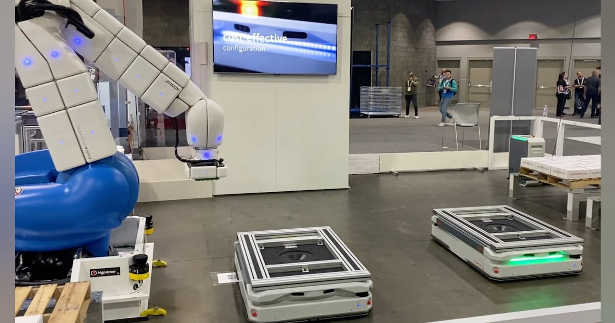 A Mobile Robot for Matrix Production Setups | Automation World