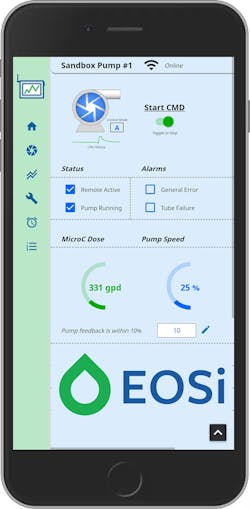 Custom-written HMIs using Inductive Automation’s Perspective served up by the virtual machine-based instance of Ignition automatically format themselves for display on laptop or mobile devices. Source: EOSi Custom-written HMIs using Inductive Automation’s Perspective served up by the virtual machine-based instance of Ignition automatically format themselves for display on laptop or mobile devices. Source: EOSi