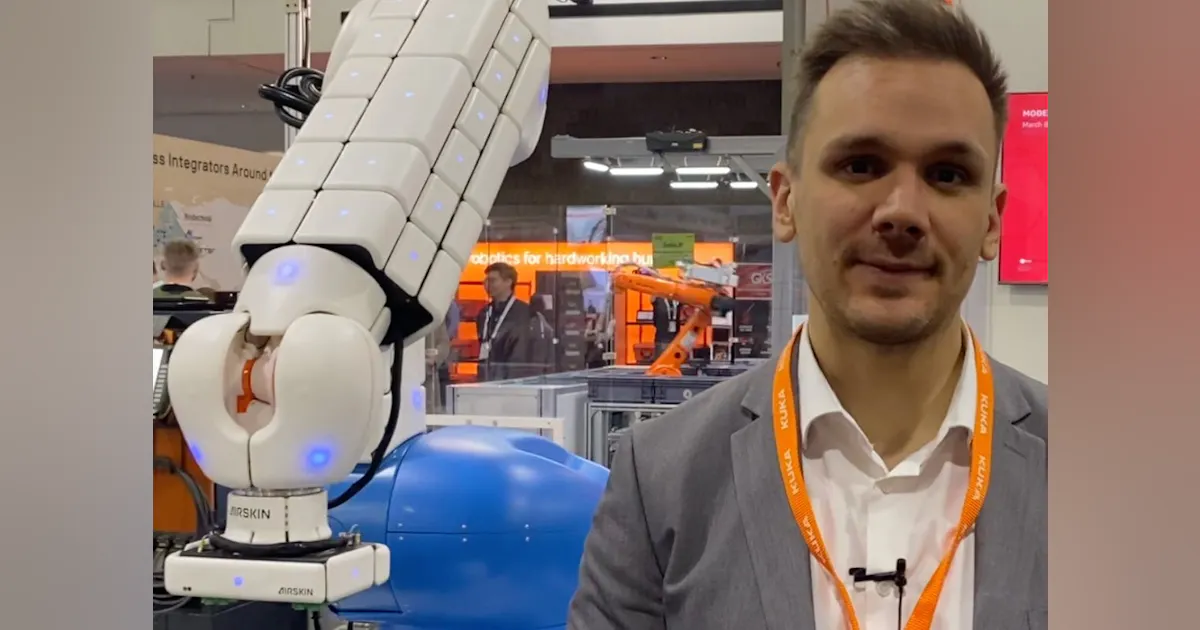 Modex Robots Airskin Demonstrates Application on KUKA Robot at Modex 2024 ...