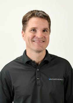Kevin McClelion, product manager at AutomationDirect.com. Source: AutomationDirect Kevin McClelion, product manager at AutomationDirect.com. Source: AutomationDirect