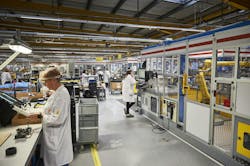 GE Vernova’s Proficy MES platform establishes a digital thread at motorized window blind manufacturer Somfy, providing workers a real-time response to deviations to improve production quality and reduce scrap. Source: GE Vernova GE Vernova’s Proficy MES platform establishes a digital thread at motorized window blind manufacturer Somfy, providing workers a real-time response to deviations to improve production quality and reduce scrap. Source: GE Vernova