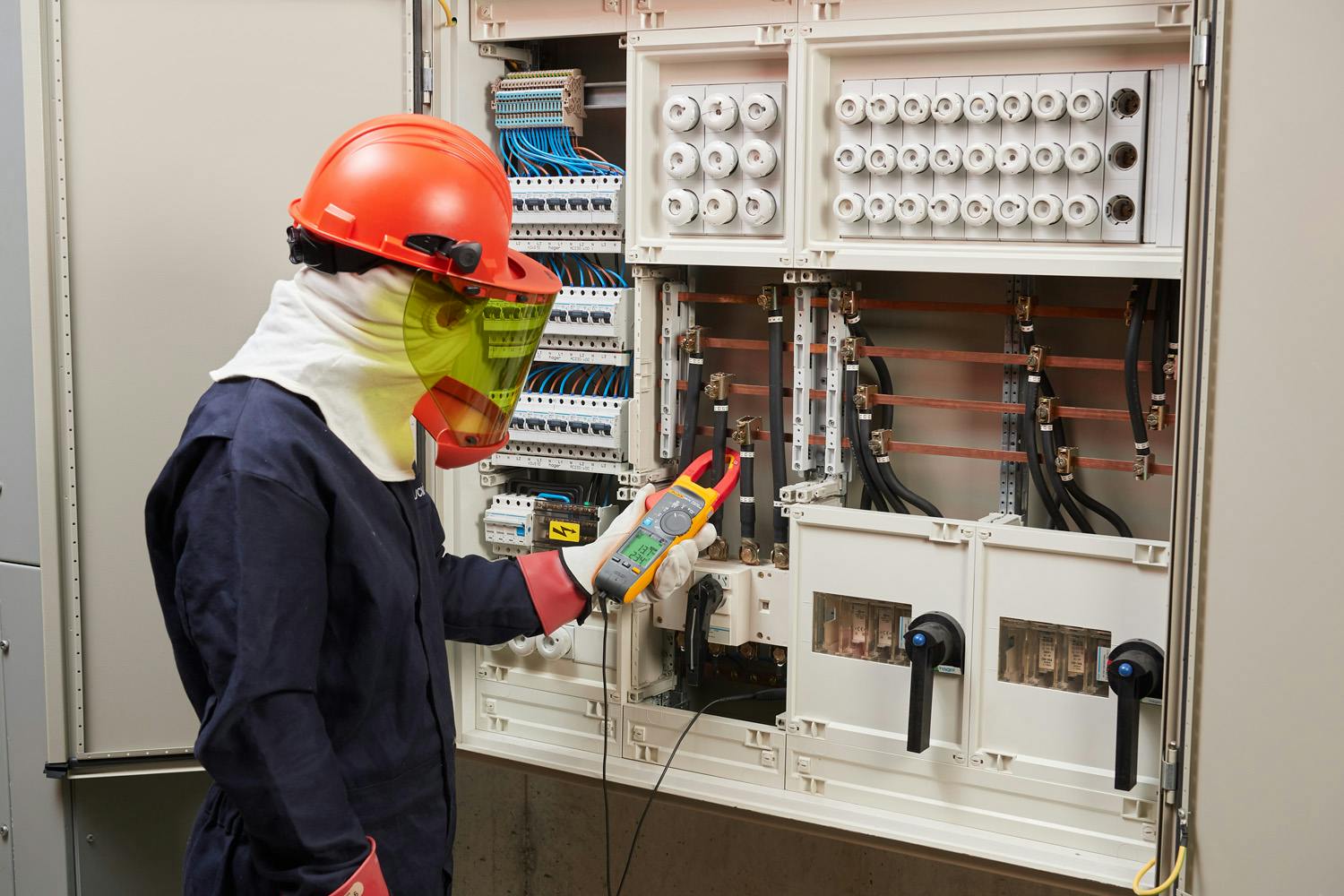 Wearing the right PPE and using the safest tools for the environment not only keeps you safe, but protects the equipment you're working on. Source: Fluke
