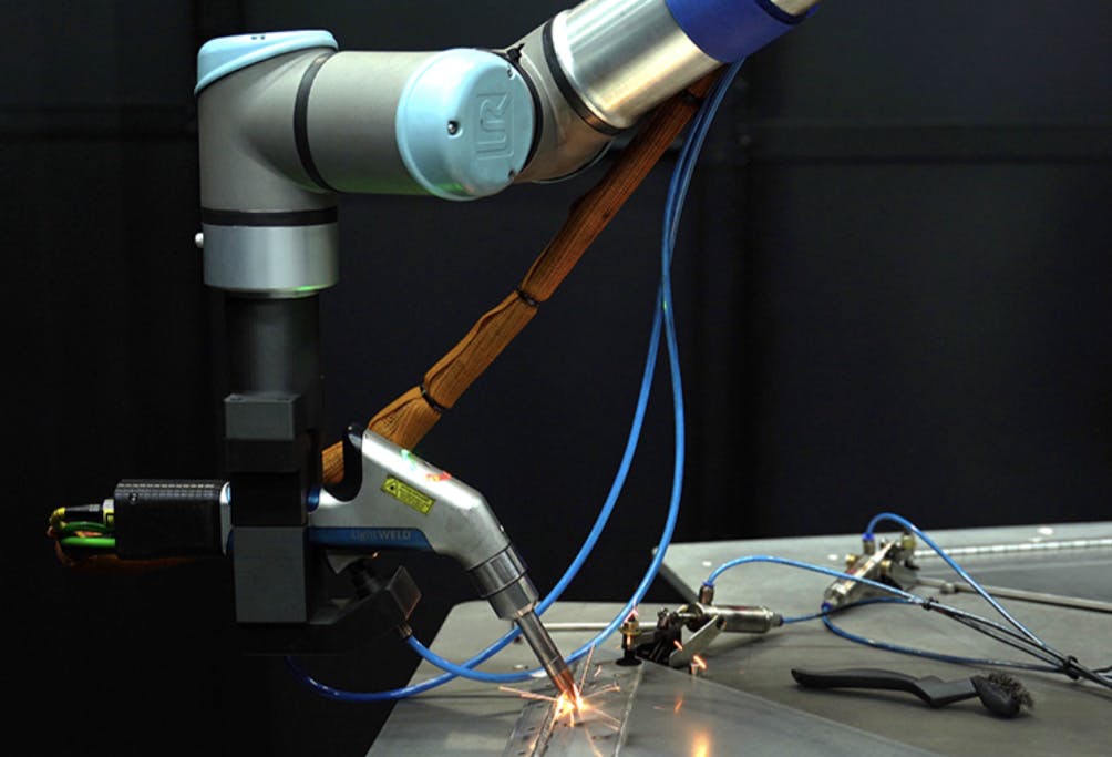 Cobot Systems&rsquo; Laser Welding Cobot.