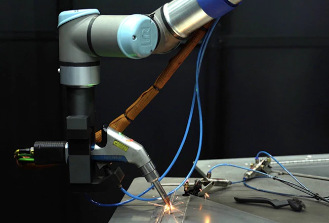 Cobot Systems&rsquo; Laser Welding Cobot.